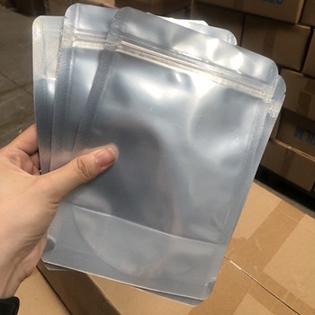 Túi zip 1 mặt bạc 1 mặt trong 20x28cm - Ảnh 3