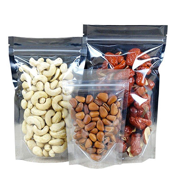 Túi zip 1 mặt bạc 1 mặt trong 20x28cm - Ảnh 2